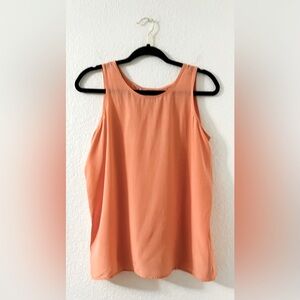 NWOT Oscar De La Renta Expressions Silk Tank Blouse